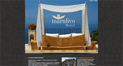 Desktop Screenshot of marulivohotel.it